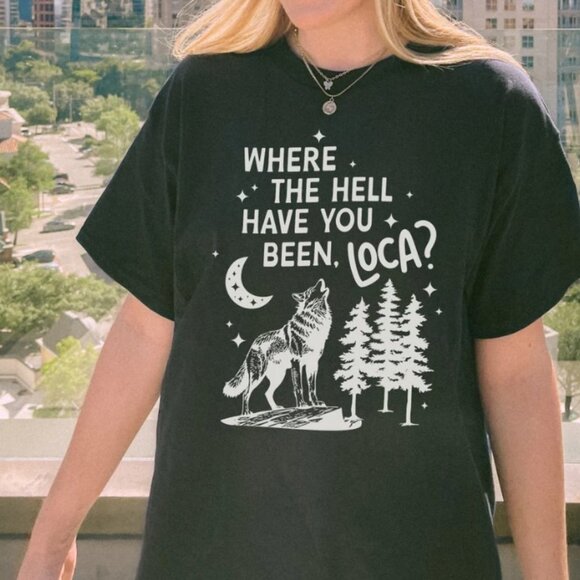 Where the hell have you been Loca T-Shirt, Vampire Saga Movie T-shirt - Picture 1 of 2